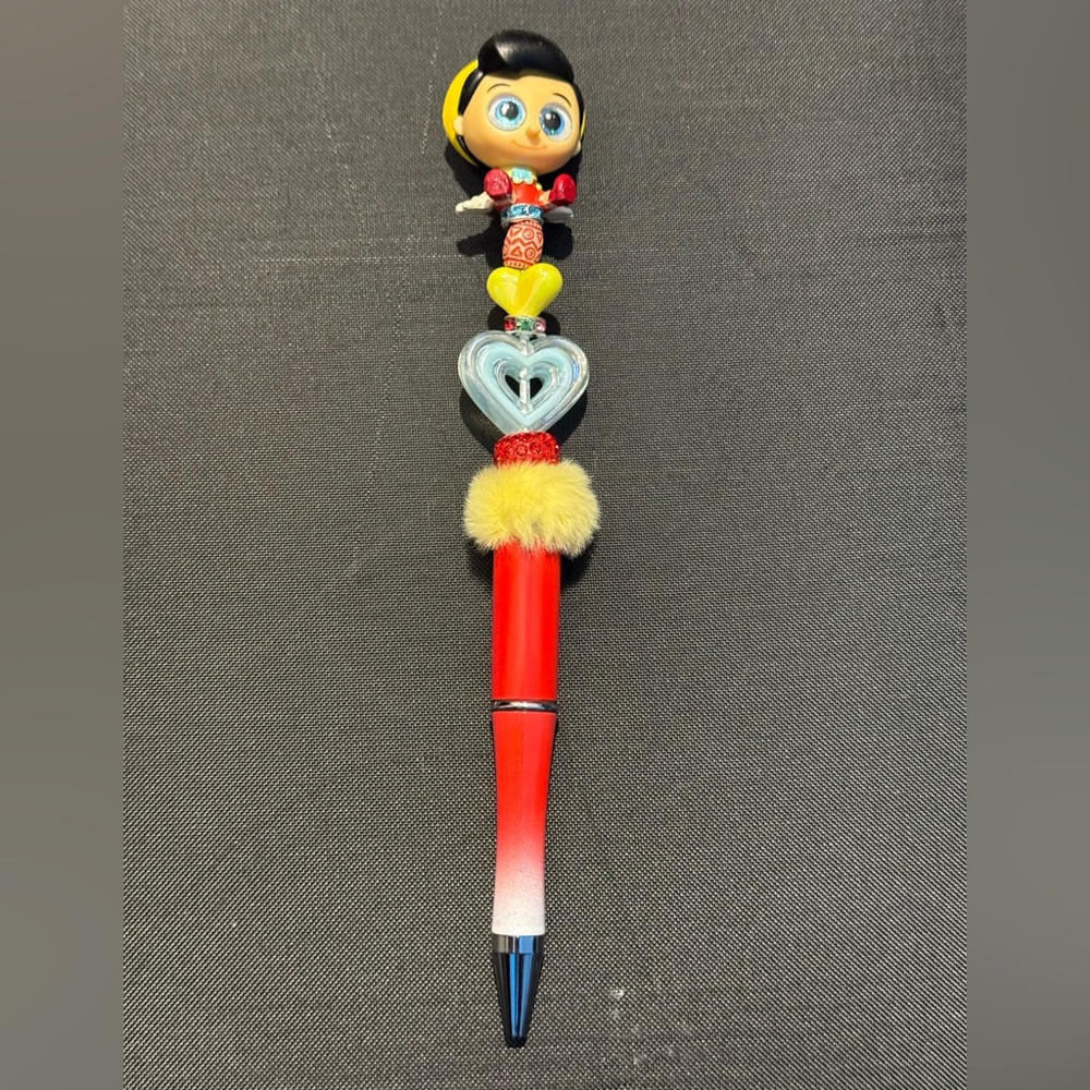 🏰 Disney Doorable Handmade Pinocchio Pen ✍️
